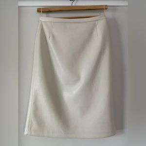 Wilfred vegan leather skirt